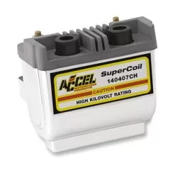Accel HEI Super Coil For Harley -Funky Motorcycle accel dual fire hei super coil for harley 3