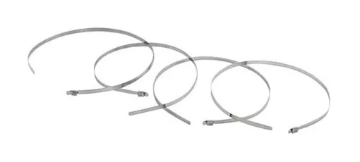 Accel Exhaust Wrap Tie Clamps -Funky Motorcycle accel exhaust wrap tie clamps