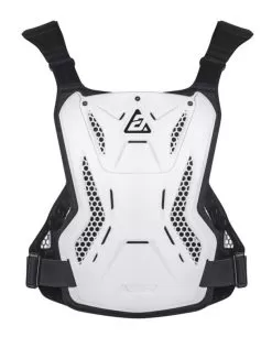 Answer Apex 1 Roost Guard -Funky Motorcycle answer apex1 roost guard white black