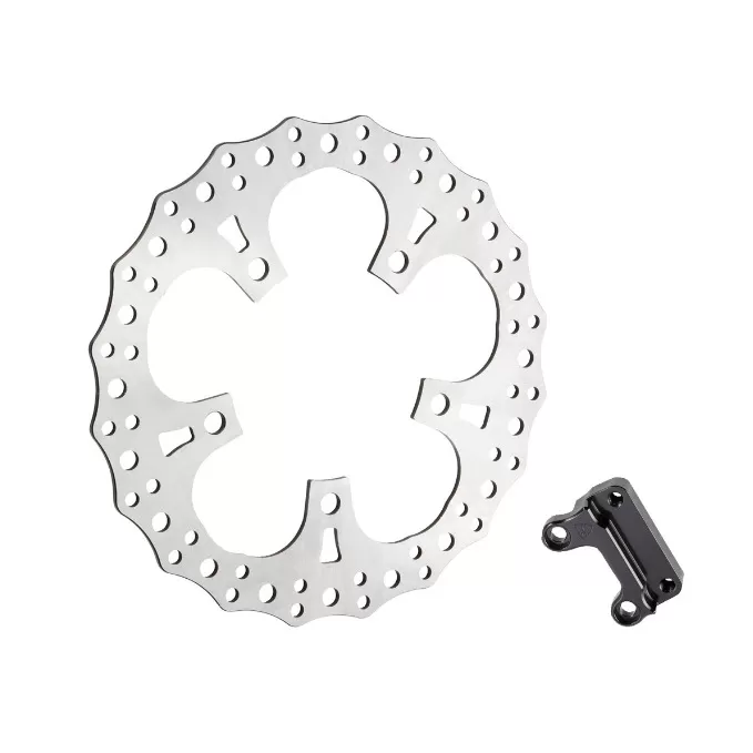 Arlen Ness 13" Jagged Brake Rotor For Harley Touring 2014-2023 Left Side [Open Box]