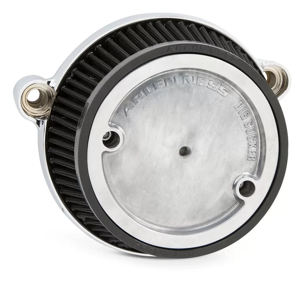 Arlen Ness Naked Stage 1 Big Sucker Round Air Cleaner For Harley M8 2017-2023 5 Arlen Ness Naked Stage 1 Big Sucker Round Air Cleaner For Harley M8 2017-2023 - Image 5