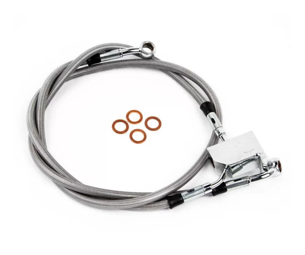 Arlen Ness Replacement +3 Rear ABS Brake Line For Harley Softail 2011-2017