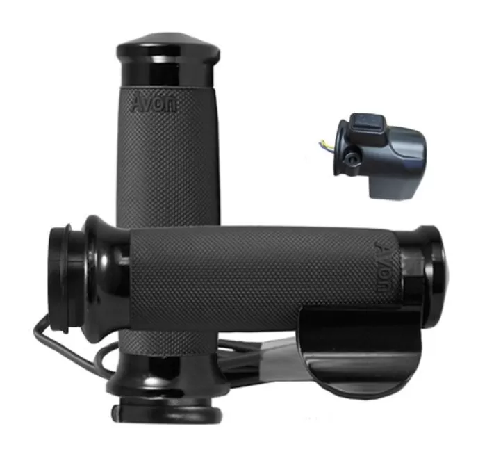 Avon Custom Contour Heated Grips For Harley Road Glide 2015-2023 2 Avon Custom Contour Heated Grips For Harley Road Glide 2015-2023 - Image 2