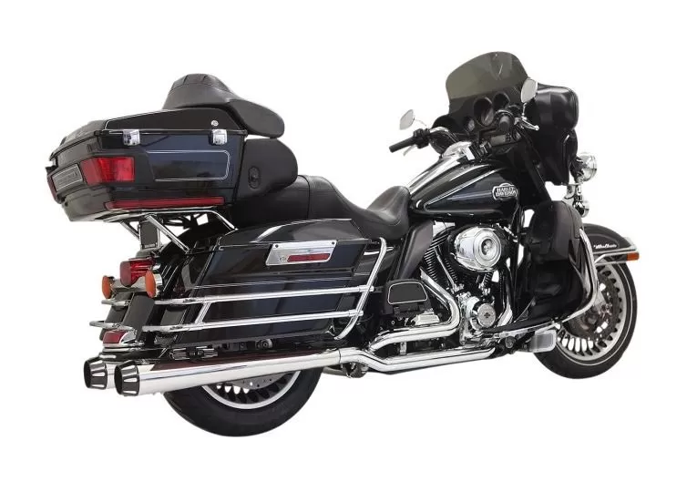 Bassani Down Under True Dual Exhaust For Harley Touring 2009-2016 1 Bassani Down Under True Dual Exhaust For Harley Touring 2009-2016