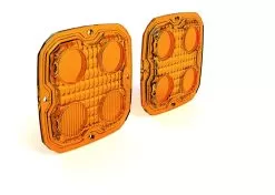 Denali Amber Trioptic Lens Kit For D4 Lights
