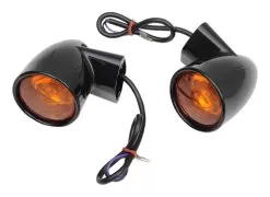 Drag Specialties Bullet-Style Rear Turn Signals For Harley 1986-2023
