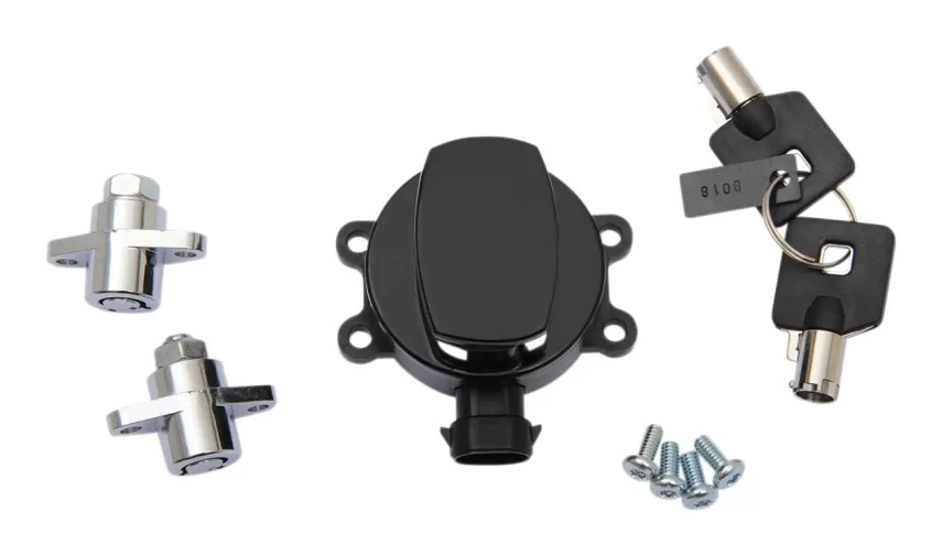 Drag Specialties Ignition Switch And Saddlebag Lock Kit For Harley Road King 2014-2021 2 Drag Specialties Ignition Switch And Saddlebag Lock Kit For Harley Road King 2014-2021 - Image 2