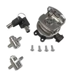 Drag Specialties Ignition Switch And Saddlebag Lock Kit For Harley Road King 2014-2021 5 Drag Specialties Ignition Switch And Saddlebag Lock Kit For Harley Road King 2014-2021 -Funky Motorcycle drag specialties mini push button switch 2