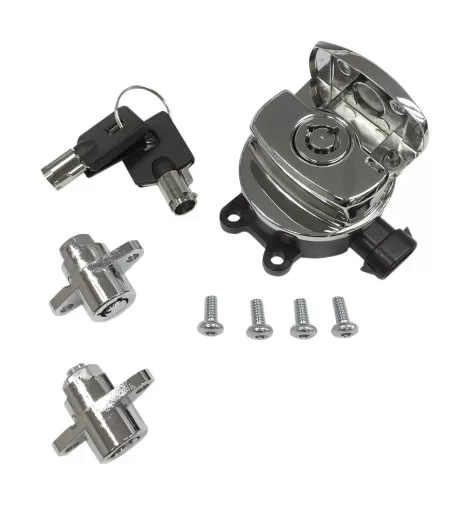 Drag Specialties Ignition Switch And Saddlebag Lock Kit For Harley Road King 2014-2021 3 Drag Specialties Ignition Switch And Saddlebag Lock Kit For Harley Road King 2014-2021 - Image 3