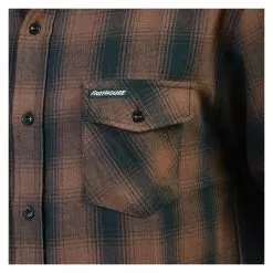 Fasthouse Saturday Night Special Flannel -Funky Motorcycle fasthouse saturday night special flannel brown black 5