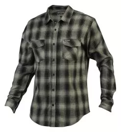 Fasthouse Saturday Night Special Flannel -Funky Motorcycle fasthouse saturday night special flannel olive black