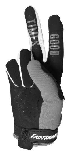 Fasthouse Speed Style Legacy Gloves -Funky Motorcycle fasthouse speed style legacy gloves black grey 2