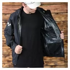 Fasthouse Statement Packable Windbreaker -Funky Motorcycle fasthouse statement packable windbreaker black 4