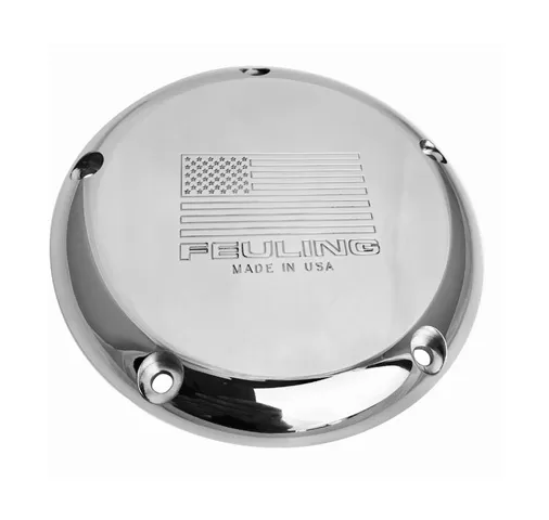 Feuling American Flag Derby Cover For Harley Big Twin 1999-2018 1 Feuling American Flag Derby Cover For Harley Big Twin 1999-2018