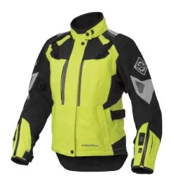 Firstgear Kilimanjaro Women's Jacket -Funky Motorcycle firstgear kilimanjaro womens jacket hi viz yellow