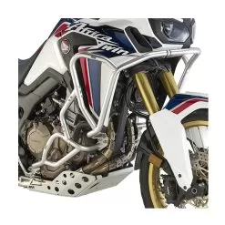 Givi TNH1144 / TNH1144OX Upper Engine Guards Honda Africa Twin 2016-2019 Brushed Finish Stainless Ste... [Open Box]