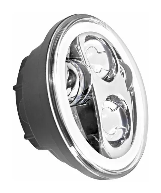 HogWorkz LED 5 3/4" Halomaker Headlight For Harley 1988-2023 7 HogWorkz LED 5 3/4" Halomaker Headlight For Harley 1988-2023 - Image 7