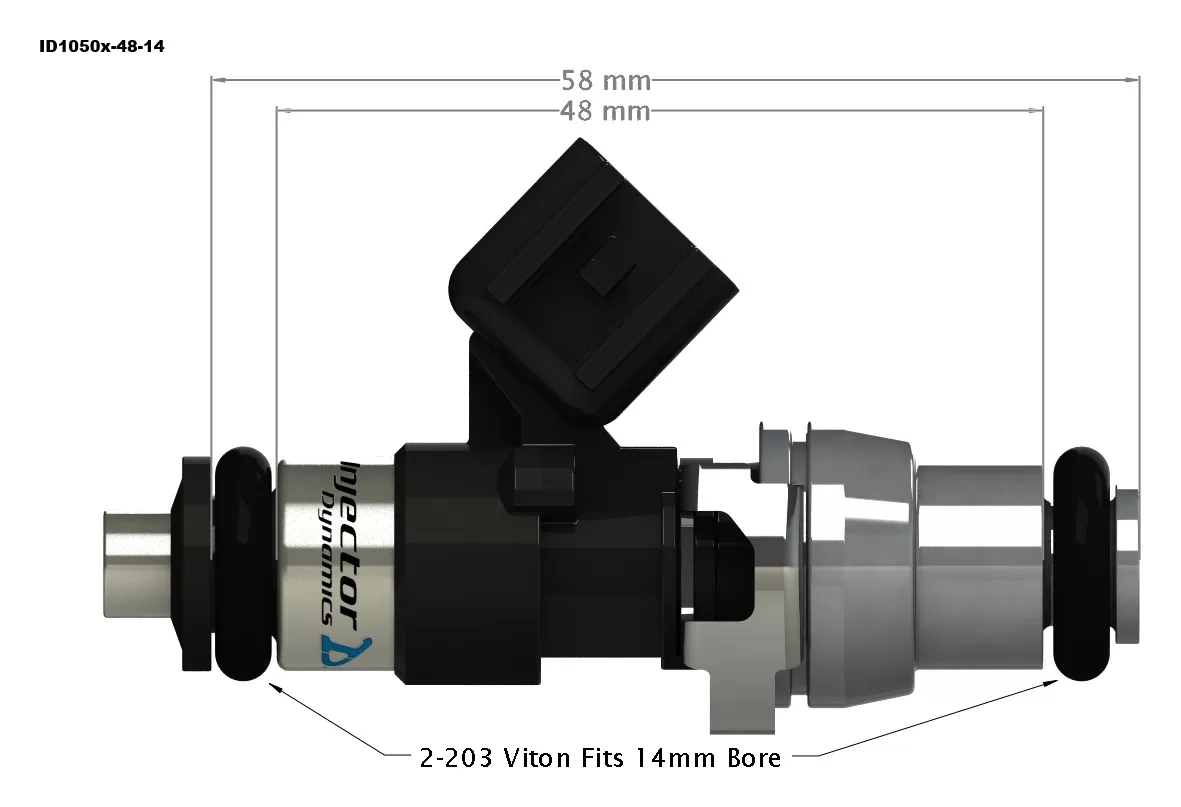 Injector Dynamics 2600cc XDS Fuel Injectors Polaris RZR / Turbo 2008-2023 2 Injector Dynamics 2600cc XDS Fuel Injectors Polaris RZR / Turbo 2008-2023 - Image 2