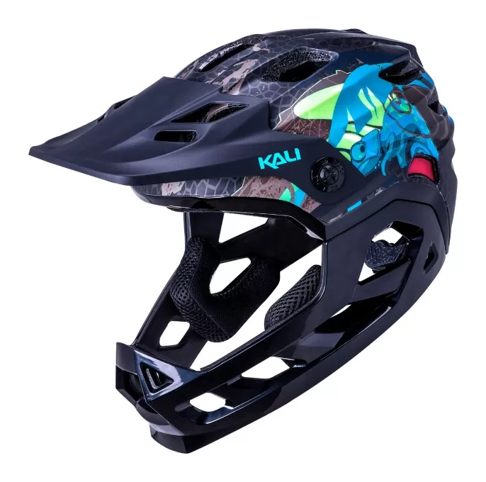 Kali Protectives Child Maya Full Face Lizard MTB Helmet 1 Kali Protectives Child Maya Full Face Lizard MTB Helmet