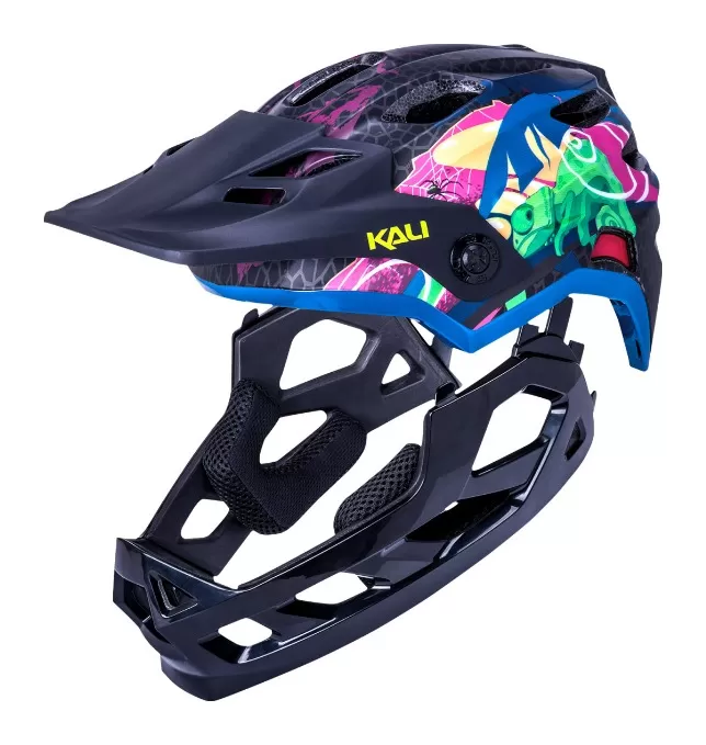 Kali Protectives Child Maya Full Face Lizard MTB Helmet 5 Kali Protectives Child Maya Full Face Lizard MTB Helmet - Image 5