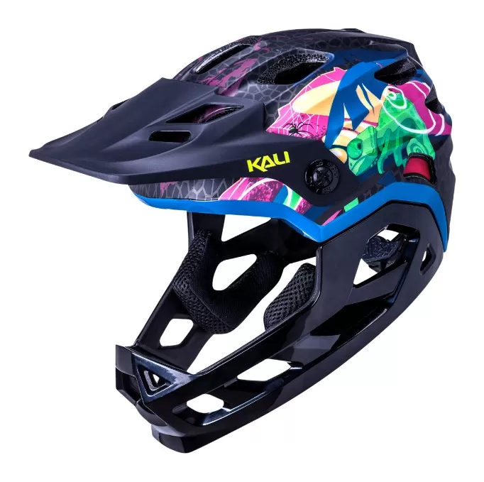 Kali Protectives Child Maya Full Face Lizard MTB Helmet 4 Kali Protectives Child Maya Full Face Lizard MTB Helmet - Image 4