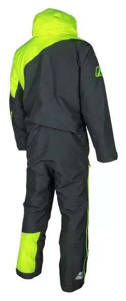 Klim Railslide One-Piece Suit -Funky Motorcycle klim railslide one piece suit grey hi viz yellow 1