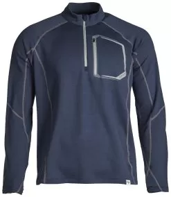Klim Teton Merino Wool 1/4 Zip Shirt 10 Klim Teton Merino Wool 1/4 Zip Shirt -Funky Motorcycle klim teton merino wool zip blue 1