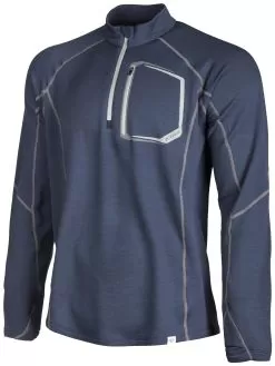 Klim Teton Merino Wool 1/4 Zip Shirt 9 Klim Teton Merino Wool 1/4 Zip Shirt -Funky Motorcycle klim teton merino wool zip blue