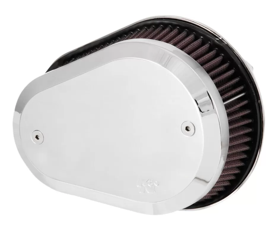 K&N Street Metal Flare Air Intake System For Harley 2017-2023 Mirror Aluminum [Previously Installed]