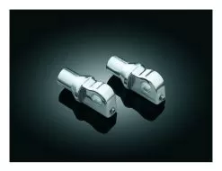 Kuryakyn Adjustable Stop Foot Peg Mounts For Harley