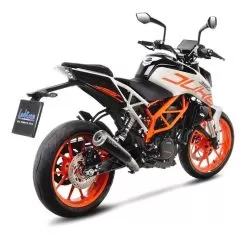 LeoVince GP One Slip-On Exhaust KTM 390 Duke 2017-2020 -Funky Motorcycle leo vince gp one slip on exhaust ducati scrambler desert sled20172019 1