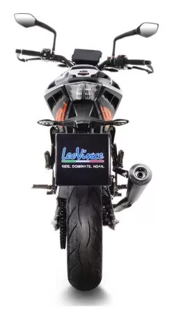 LeoVince GP One Slip-On Exhaust KTM 390 Duke 2017-2020 -Funky Motorcycle leo vince gp one slip on exhaust ducati scrambler desert sled20172019 2