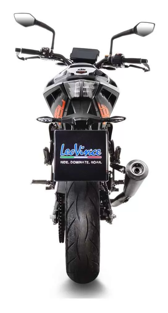 LeoVince GP One Slip-On Exhaust KTM 390 Duke 2017-2020 - Image 5