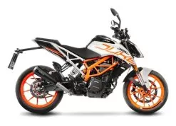 LeoVince GP One Slip-On Exhaust KTM 390 Duke 2017-2020 -Funky Motorcycle leo vince gp one slip on exhaust ducati scrambler desert sled20172019