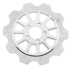 Lyndall Racing 11 Spoke Crown Cut 11.5" Front Brake Rotor For Harley 2000-2014