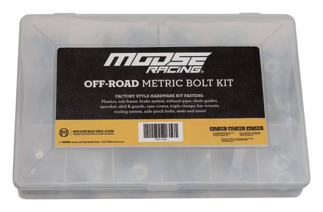 Moose Racing M1 Metric Style Bolt Kit 1 Moose Racing M1 Metric Style Bolt Kit