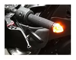 Motogadget M-Blaze Cone Bar End LED Turn Signal 9 Motogadget M-Blaze Cone Bar End LED Turn Signal -Funky Motorcycle motogadgetm blaze cone bar end led turn signal 1