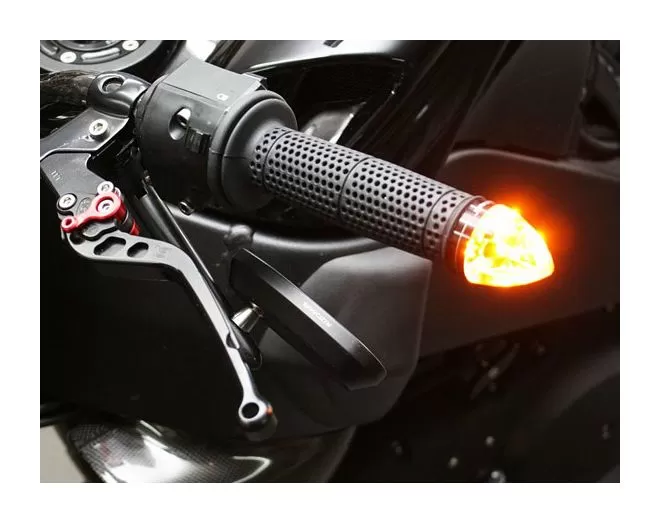 Motogadget M-Blaze Cone Bar End LED Turn Signal 4 Motogadget M-Blaze Cone Bar End LED Turn Signal - Image 4