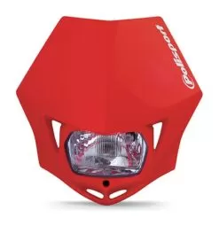 Polisport MMX Headlight -Funky Motorcycle polisport mmx headlight red