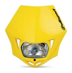 Polisport MMX Headlight -Funky Motorcycle polisport mmx headlight yellow