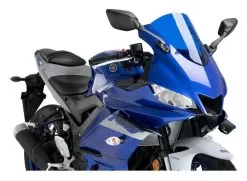 Puig Downforce Spoilers Yamaha R3 2019-2022 Blue [Open Box]
