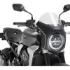 Puig Semi-Fairing Windscreen Honda CB1000R / CB650R Matte Black/Clear [Open Box]