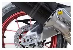R&G Racing Carbon Fiber Swingarm Guard Aprilia RSV4 / Tuono V4 2015-2021 -Funky Motorcycle rg racing rg carbon fibre swingarm guard right hand side aprilia rsv4 rr rf15 v4 tuono r15 6