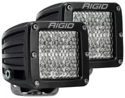 Rigid D-Series Pro 3" LED Pod Lights - Dual Pack 11 Rigid D-Series Pro 3" LED Pod Lights - Dual Pack -Funky Motorcycle rigid d series pro flood standard mount light pair 4