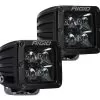 Rigid D-Series Pro Midnight Surface Mount 3" LED Pod Spotlight - Dual Pack