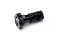 Spiegler Anodized Aluminum Banjo Bolt For Safety Wire