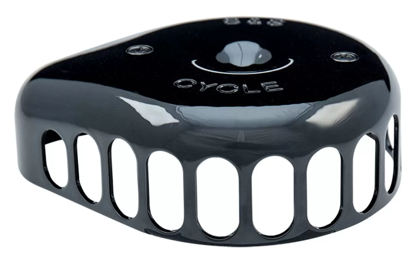 S&S Cycle Mini Teardrop Stealth Air Cleaner Cover 2 S&S Cycle Mini Teardrop Stealth Air Cleaner Cover - Image 2