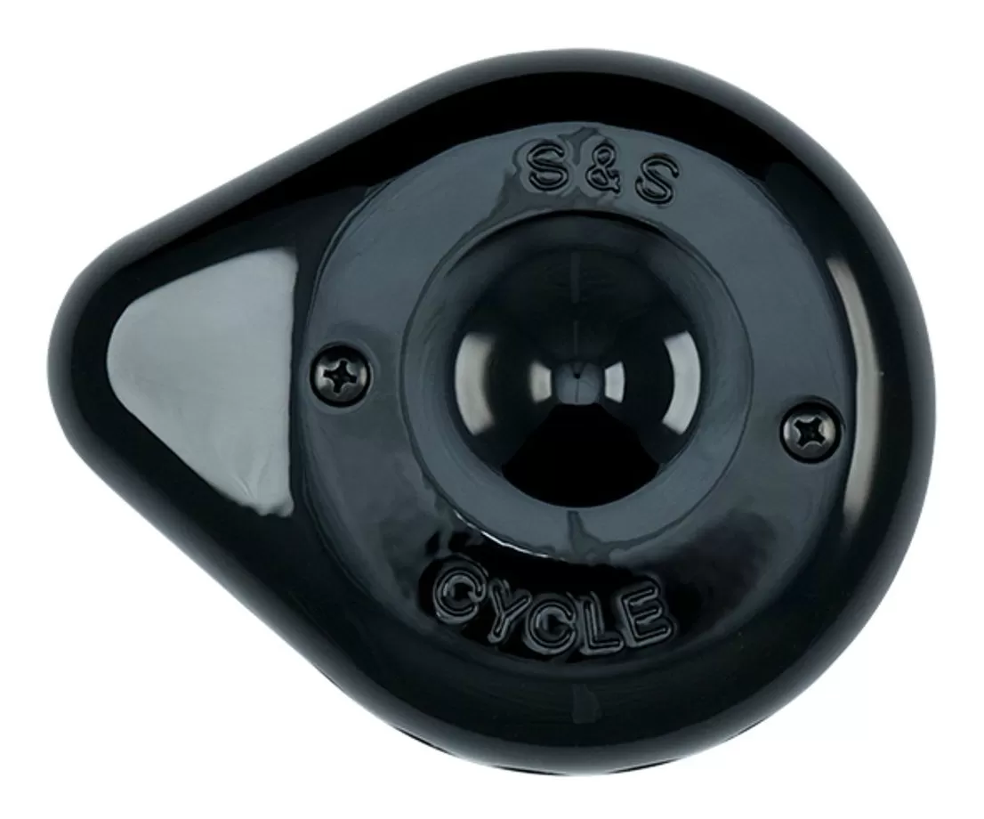 S&S Cycle Mini Teardrop Stealth Air Cleaner Cover 1 S&S Cycle Mini Teardrop Stealth Air Cleaner Cover