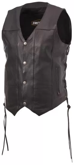 Street & Steel 2nd Amendment 2 Leather Vest
