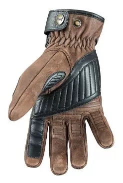 Street & Steel Scrambler Gloves -Funky Motorcycle street steel scrambler gloves brown 1